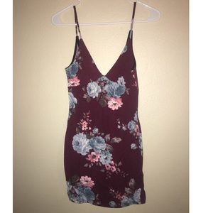 Floral Short Dress